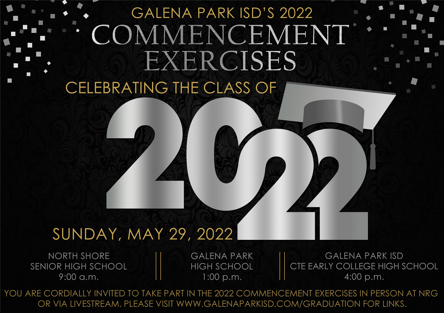 2022 Galena Park ISD Commencement Exercises / 2022 Commencement